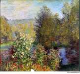 Monet Claude Corner of the Garden at Montgeron  - Hermitage